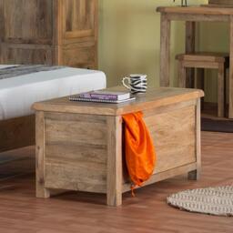 Odisha Blanket Box - Solid Mango Wood - thumbnail 1