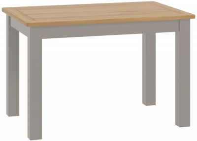 Portland Stone Painted 4 Seater Dining Table - image 1