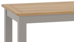 Portland Stone Painted 4 Seater Dining Table - thumbnail 2