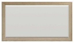 Hatton Oak Large Wall Mirror - 160cm x 90cm - thumbnail 1