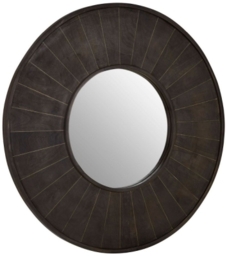 Sagor Mango Wood Round Wall Mirror
