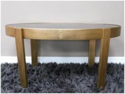 Dutch Black Glass and Metal Side / Coffee Table - thumbnail 2
