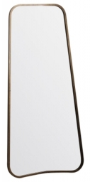 Kurva Gold Leaner Mirror - 58.5cm x 122cm - thumbnail 1