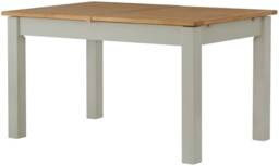 Portland Stone Painted 4-6 Seater Extending Dining Set - thumbnail 2