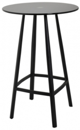 Mindy Brownes Blake High Black Side Table