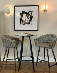 Mindy Brownes Blake High Black Side Table - thumbnail 2