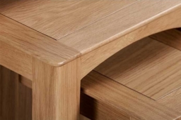 Lowell Natural Oak Nest of Tables, Set of 3 - thumbnail 2