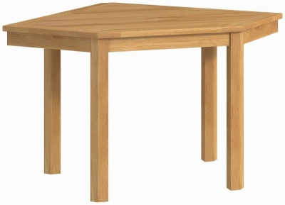 Portland Oak Corner Desk - image 1