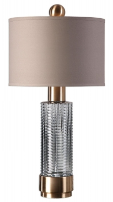 Mindy Brownes Renato Light Charcoal Glass Table Lamp - image 1