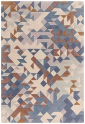 Asiatic Contemporary Design Enigma Blue Rug - Sizes Available