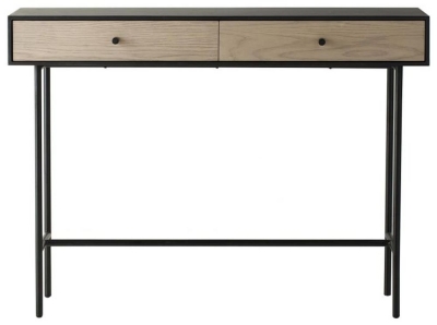 Carbury Industrial 2 Drawer 110cm Console Table