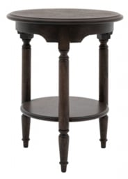 Jacona Wooden Walnut Side Table