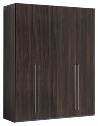 Modum Smart Walnut Italian Wardrobe with Long Handle