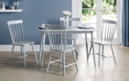 Torino Lunar Grey Dining Chair (Sold in Pairs) - thumbnail 2