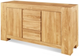 Clemence Richard Massive Oak Small Sideboard - thumbnail 3