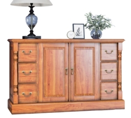 La Reine Mahogany Sideboard - thumbnail 1