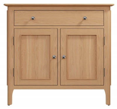 Appleby Oak 2 Door 1 Drawer Sideboard - image 1