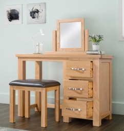 Cambridge Oak Dressing Table Set - thumbnail 2