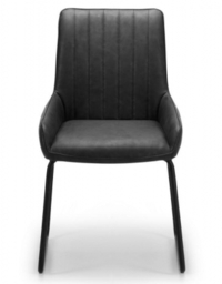 Soho Antique Black Dining Chair (Sold in Pairs) - thumbnail 1