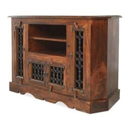Indian Sheesham 114cm Corner TV Cabinet - thumbnail 3
