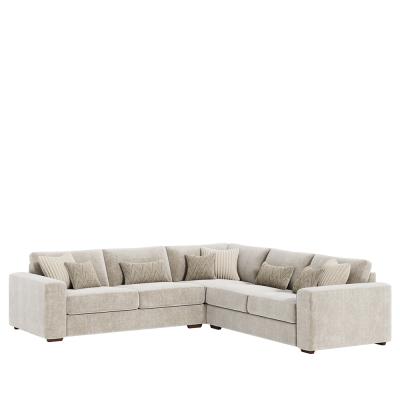 Lebus Henley Fabric Large Corner Sofa - Variation Available