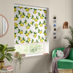 Skinny Dip Roller Blind - Summer Lemon Pink - thumbnail 3