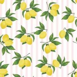 Skinny Dip Roller Blind - Summer Lemon Pink - thumbnail 2