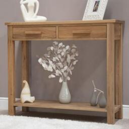 Homestyle GB Opus Oak Large Console Table