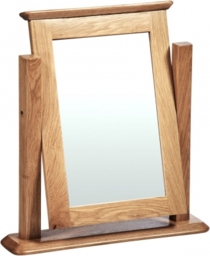 Shaker Oak Dressing Mirror - thumbnail 1