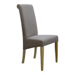 2 x Homestyle GB Italia Beige Fabric Dining Chair