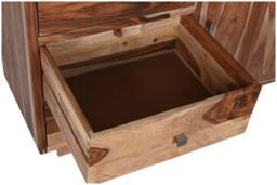 Sheesham Wood 3 Door Display Cabinet - thumbnail 5