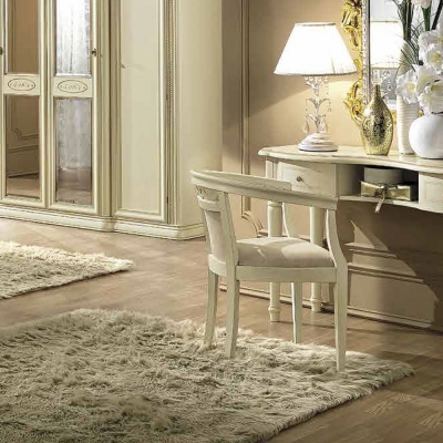 Camel Siena Ivory Italian Armchair - image 1