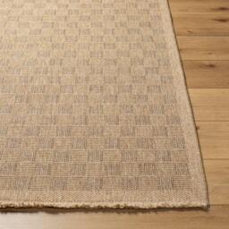 Mirage Rug - Jute Look Checkered - MGE2310 - Brown - Sizes Available - thumbnail 3