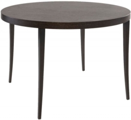 Gillmore Space Fitzroy Charcoal 110cm Round Dining Table - 4 Seater