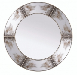 Mindy Brownes Zahra Champagne Round Mirror - Dia 100cm
