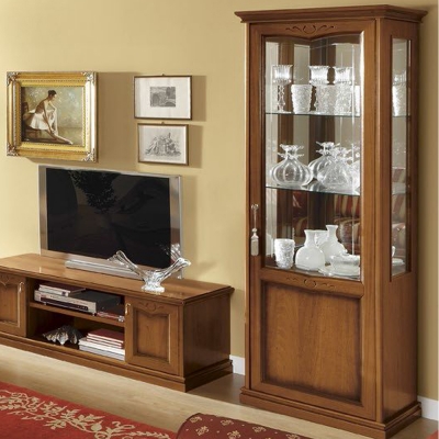 Camel Nostalgia Day Walnut Italian 1 Door Right Display Unit - image 1