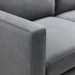 Marant Grey Fabric Corner Sofa - thumbnail 5