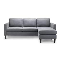 Marant Grey Fabric Corner Sofa - thumbnail 3