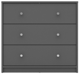 May Grey Chest of 3 Drawer