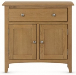 Kilkenny Oak 80cm Compact 2 Door Sideboard