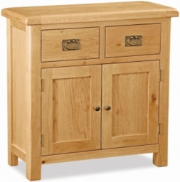 Salisbury Premium Oak Small 2 Door Sideboard