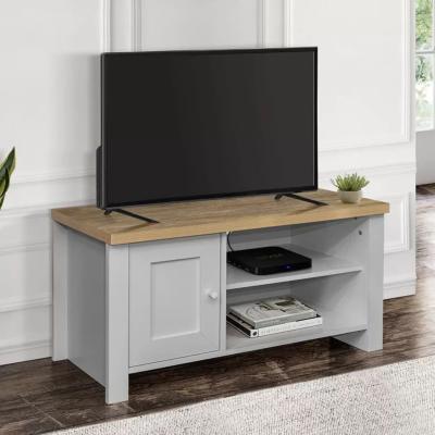 Highgate Grey Painted 1 Door TV Unit - image 1