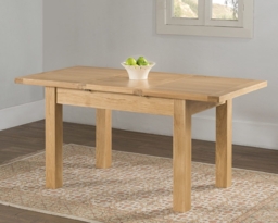 Cambridge Oak 4 Seater Butterfly Extending Dining Table - thumbnail 3