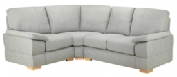 Bento Silver Left Hand Facing Corner Sofa