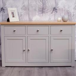 Homestyle GB Diamond Painted Large Sideboard
