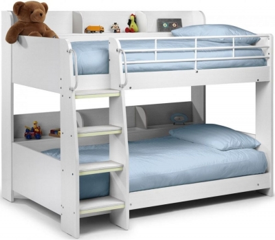 Domino White Bunk Bed - image 1