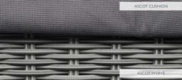 Maze Ascot Grey Rattan Garden Daybed - thumbnail 5