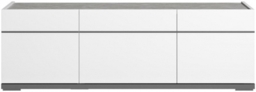 Modern Mara White Italian 140cm TV Unit