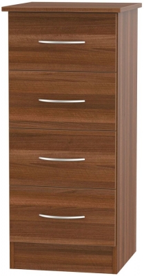 Avon Noche Walnut 4 Drawer Tall Chest - image 1