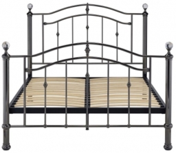 Callisto Metal Bed - Comes in Double and King Size